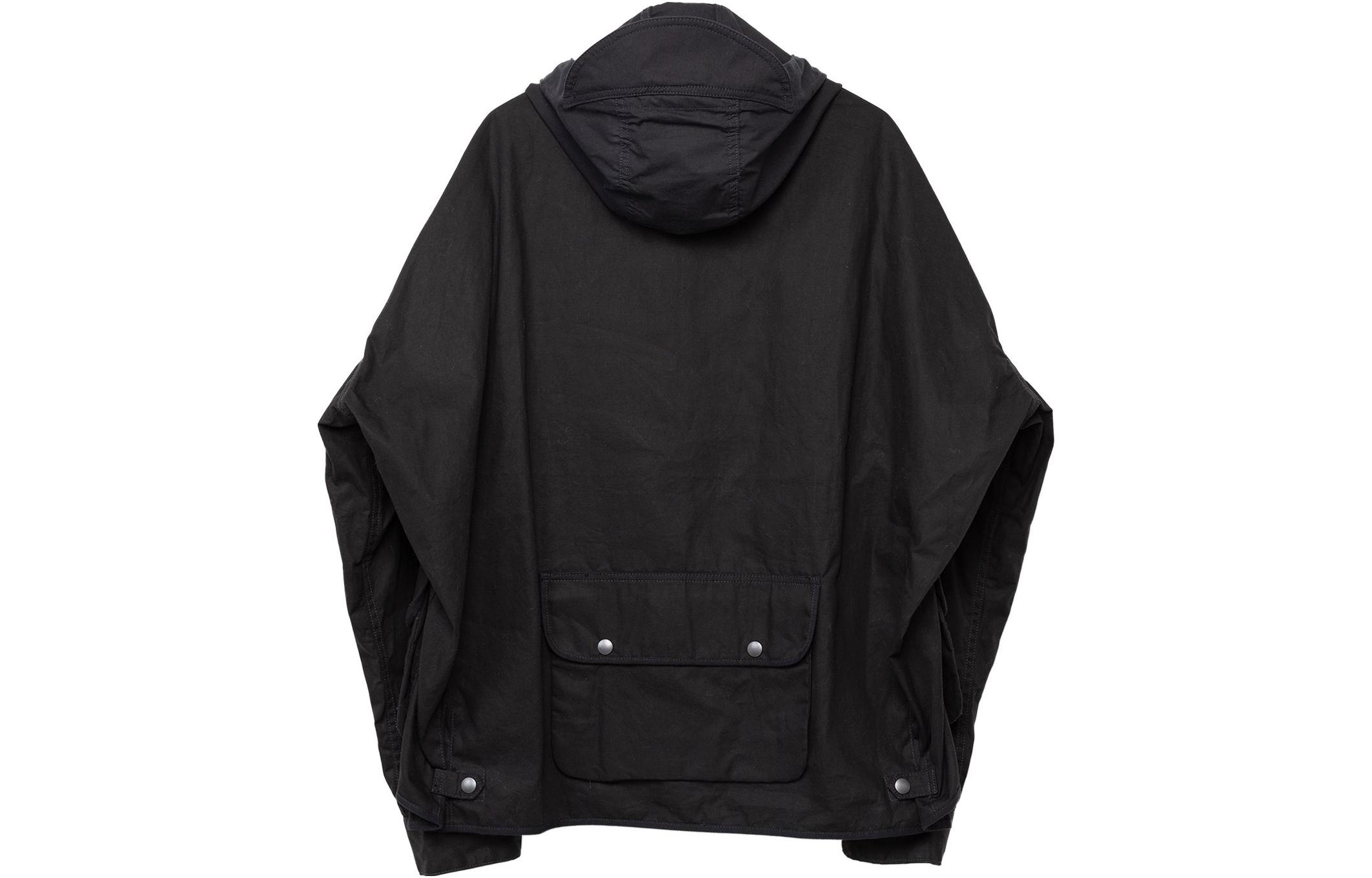 Maison Mihara Yasuhiro Mihara Yasuhiro FW23 Black Hoodie Jacket with Back Pocket Design J11BL041-BLACK 圖 3