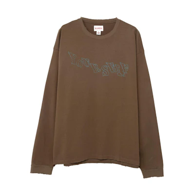 Maison Mihara Yasuhiro Mihara Yasuhiro FW23 Letter Jacquard Crewneck Long Sleeve Sweatshirt Black G11LT048-BLACK