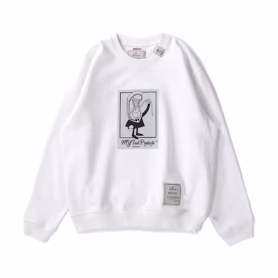Maison Mihara Yasuhiro Mihara Yasuhiro FW23 Letter Print Gray Hoodie Unisex M04HD505-GRAY