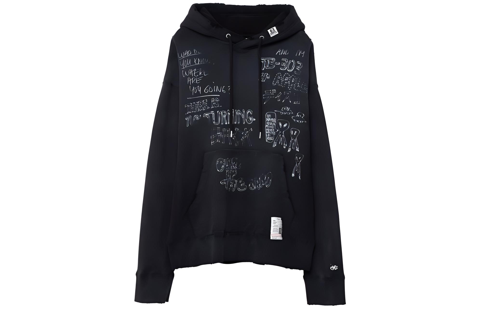 Maison Mihara Yasuhiro Mihara Yasuhiro Kamiya Hoodie White Pullover Plain Style I06HD511-WHIT