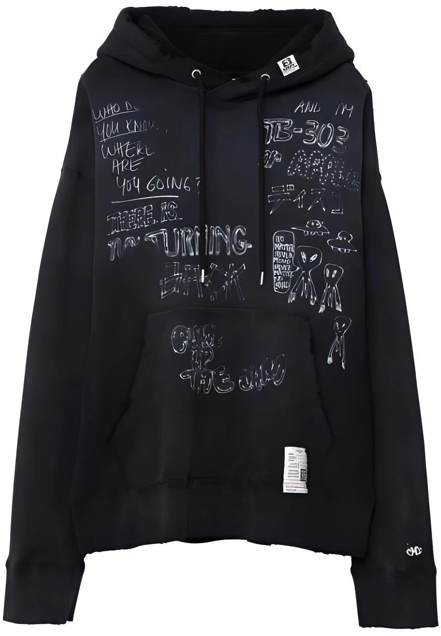 maison-mihara-yasuhiro-mihara-yasuhiro-hand-drawn-logo-hoodie-black-floral-sweatshirt-j12-hd-522-black