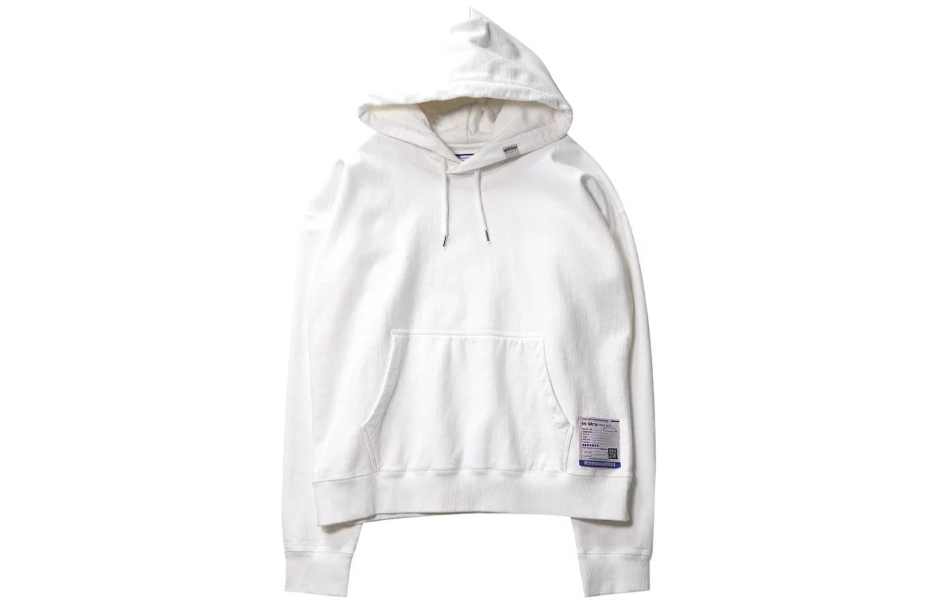 Maison Mihara Yasuhiro Mihara Yasuhiro Kamiya Series Black Logo Hoodie Casual Pullover Sweater I06HD511-BLAC