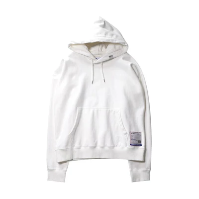 Maison Mihara Yasuhiro Mihara Yasuhiro Kamiya Series Black Logo Hoodie Casual Pullover Sweater I06HD511-BLAC