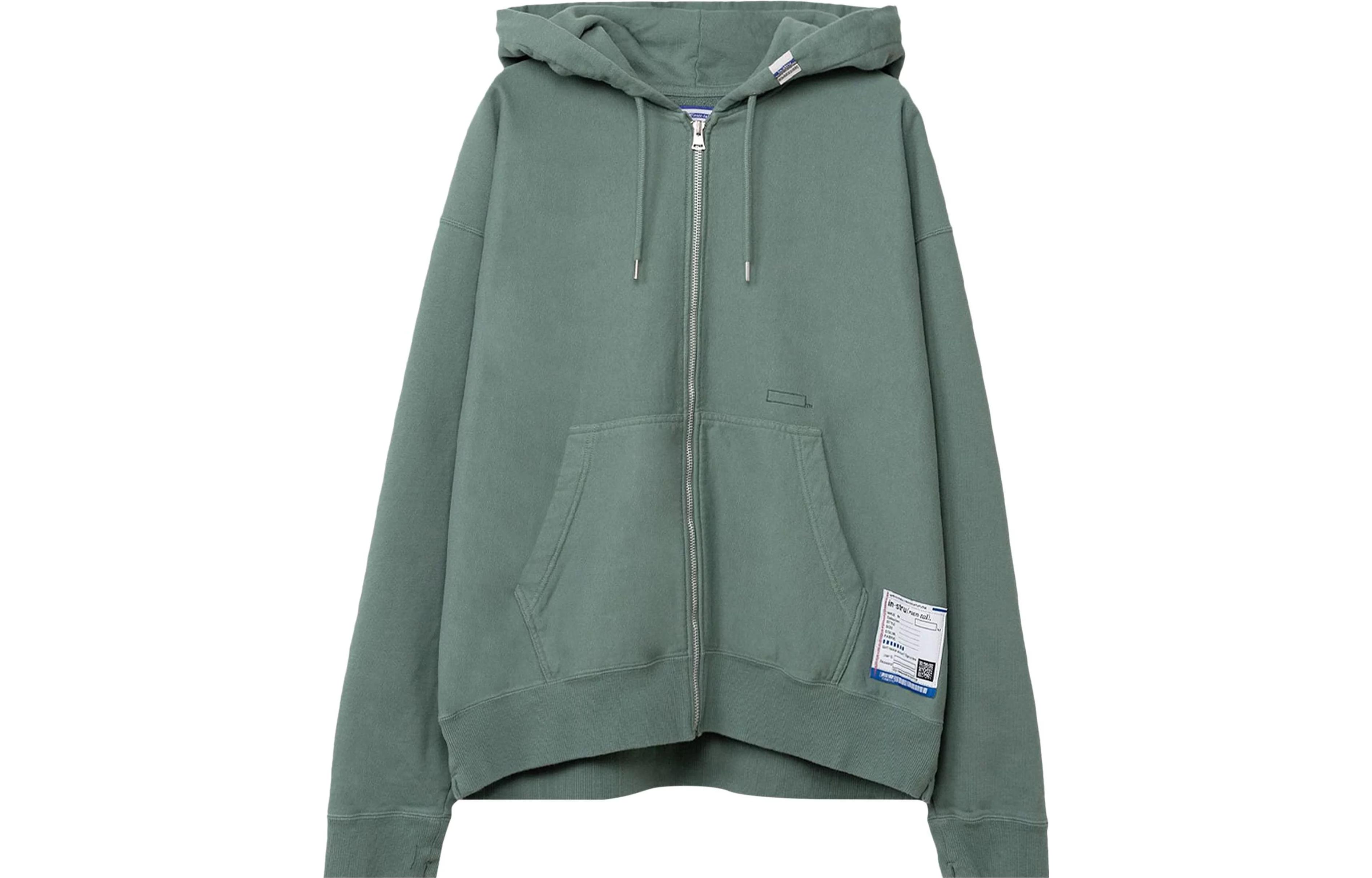 Maison Mihara Yasuhiro Mihara Yasuhiro Kamiya SS23 Purple Drawstring Zipper Hoodie Jacket I09PK541-PURP