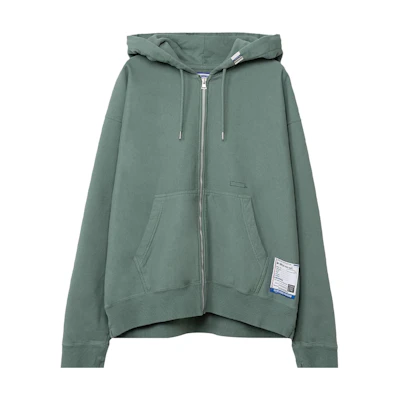 Maison Mihara Yasuhiro Mihara Yasuhiro Kamiya SS23 Purple Drawstring Zipper Hoodie Jacket I09PK541-PURP