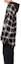 Details for Maison Mihara Yasuhiro 男士黑色格紋連帽修身長袖襯衫 J12SH074-BLACK
