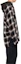 Sizing Maison Mihara Yasuhiro 男士黑色格紋連帽修身長袖襯衫 J12SH074-BLACK