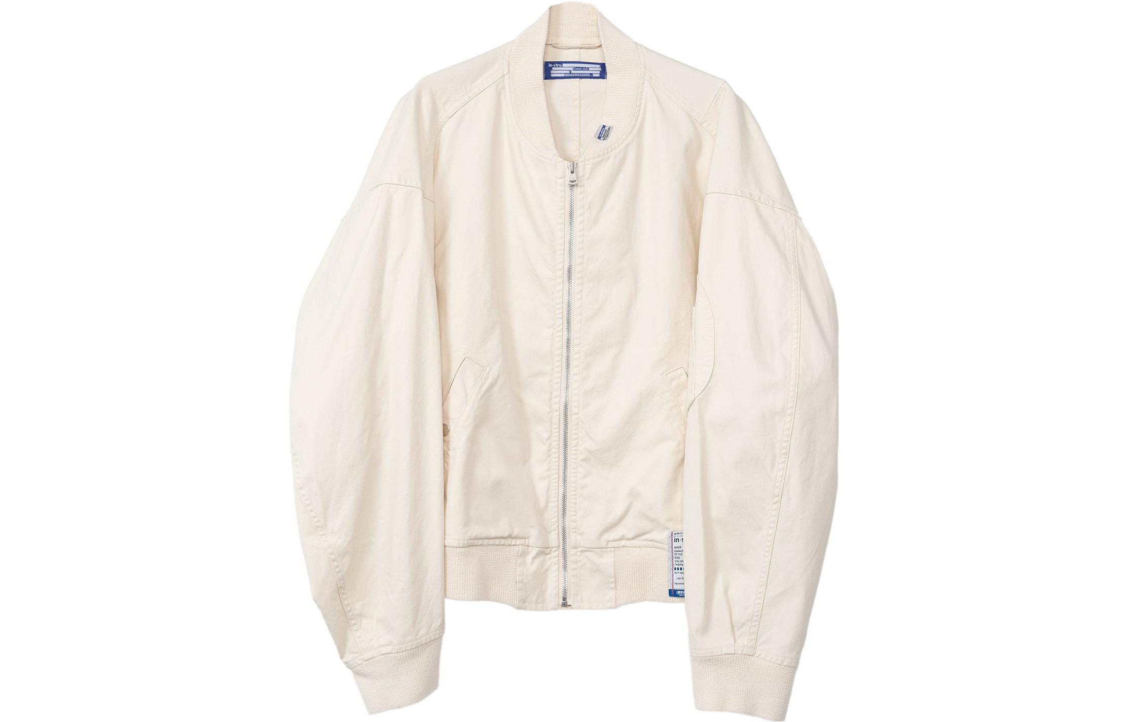 Maison Mihara Yasuhiro Mihara Yasuhiro Solid Purple Jacket with Cigar Pocket on Left Sleeve I09BL011-PURPLE