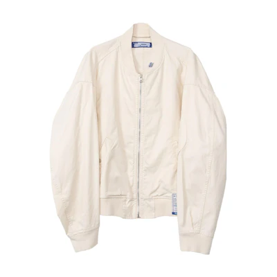 Maison Mihara Yasuhiro Mihara Yasuhiro Solid Purple Jacket with Cigar Pocket on Left Sleeve I09BL011-PURPLE