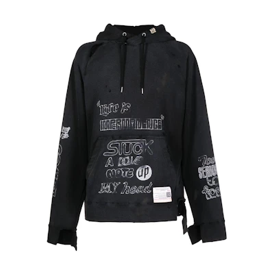 Maison Mihara Yasuhiro Mihara Yasuhiro SS22 Solid Color Drawstring Hoodie Jacket Men’s Deep Green A08BL041