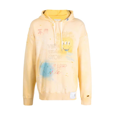 Maison Mihara Yasuhiro Mihara Yasuhiro Taslan Hooded Coach Jacket Black Loose-Fit Long Sleeve I11BL011-BLACK