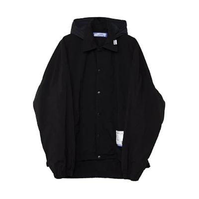 Maison Mihara Yasuhiro Mihara Yasuhiro V-Neck Single-Breasted Loose Long Jacket Bordeaux Red Men A12CT062-BORDEAUX
