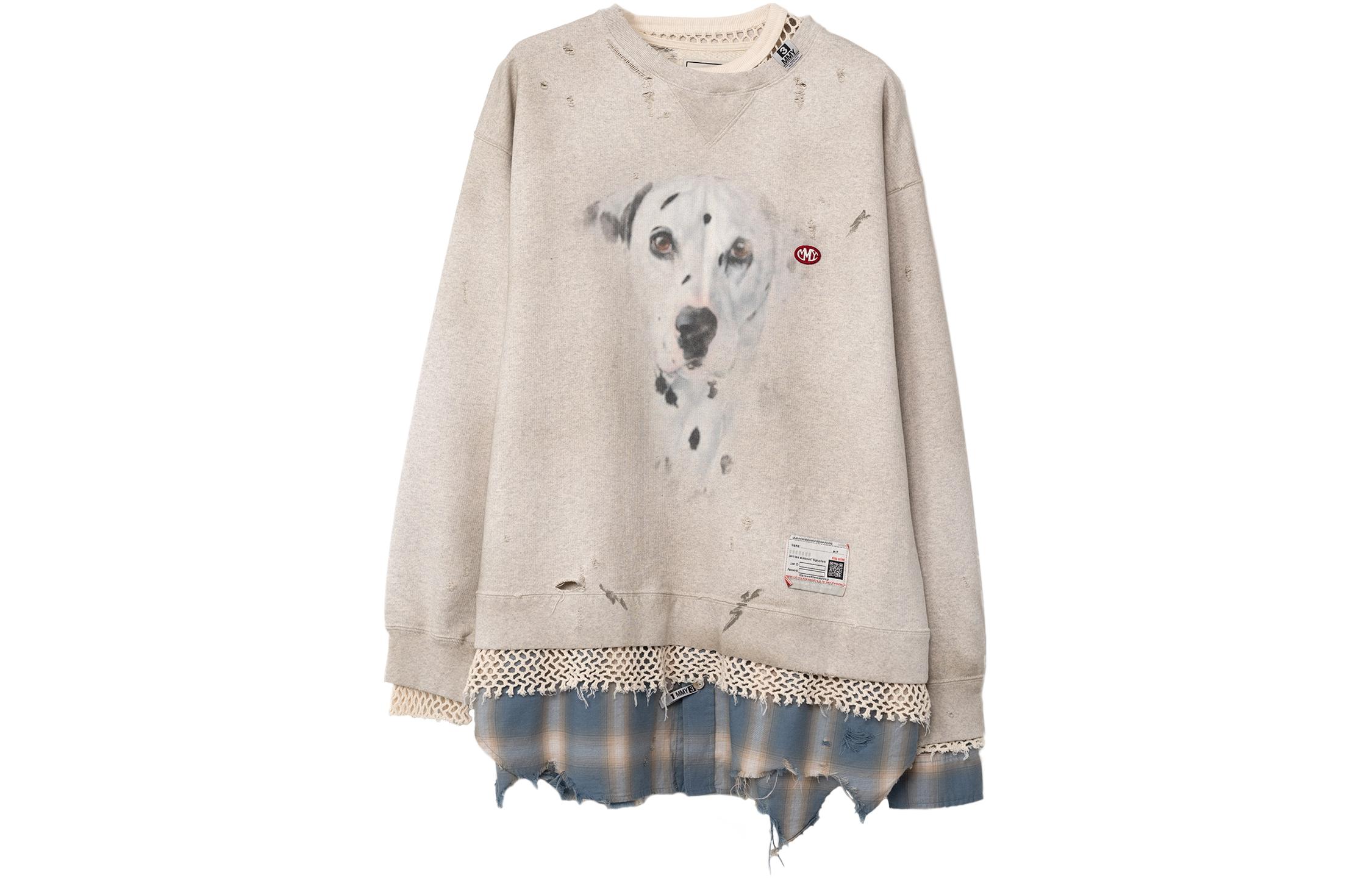 Maison Mihara Yasuhiro Mihara Yasuhiro White Lace-Up Hooded Zip Jacket Casual Outerwear J12BL051-WHITE