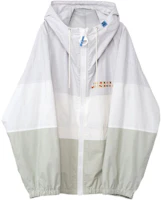 Maison Mihara Yasuhiro Oversized Zip Hoodie Jacket White A11BL062-WHITE Maison Mihara Yasuhiro Oversized Zip Hoodie Jacket White A11BL062-WHITE