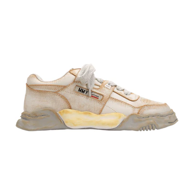 Maison Mihara Yasuhiro Parker Sole Vintage Leather Low 'White'