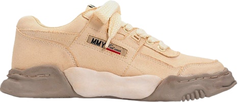 MAISON MIHARA YASUHIRO PARKER ORIGINAL SOLE OVER DYED CANVAS 'White' A09FW706-WHITE MAISON MIHARA YASUHIRO PARKER ORIGINAL SOLE OVER DYED CANVAS 'White' A09FW706-WHITE