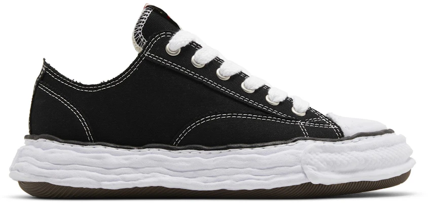 Maison Mihara Yasuhiro Peterson 23 OG Sole Canvas Low 'Black White' A11FW702-BLKWHT Buy Maison Mihara Yasuhiro Peterson 23 OG Sole Canvas Low 'Black White' A11FW702-BLKWHT