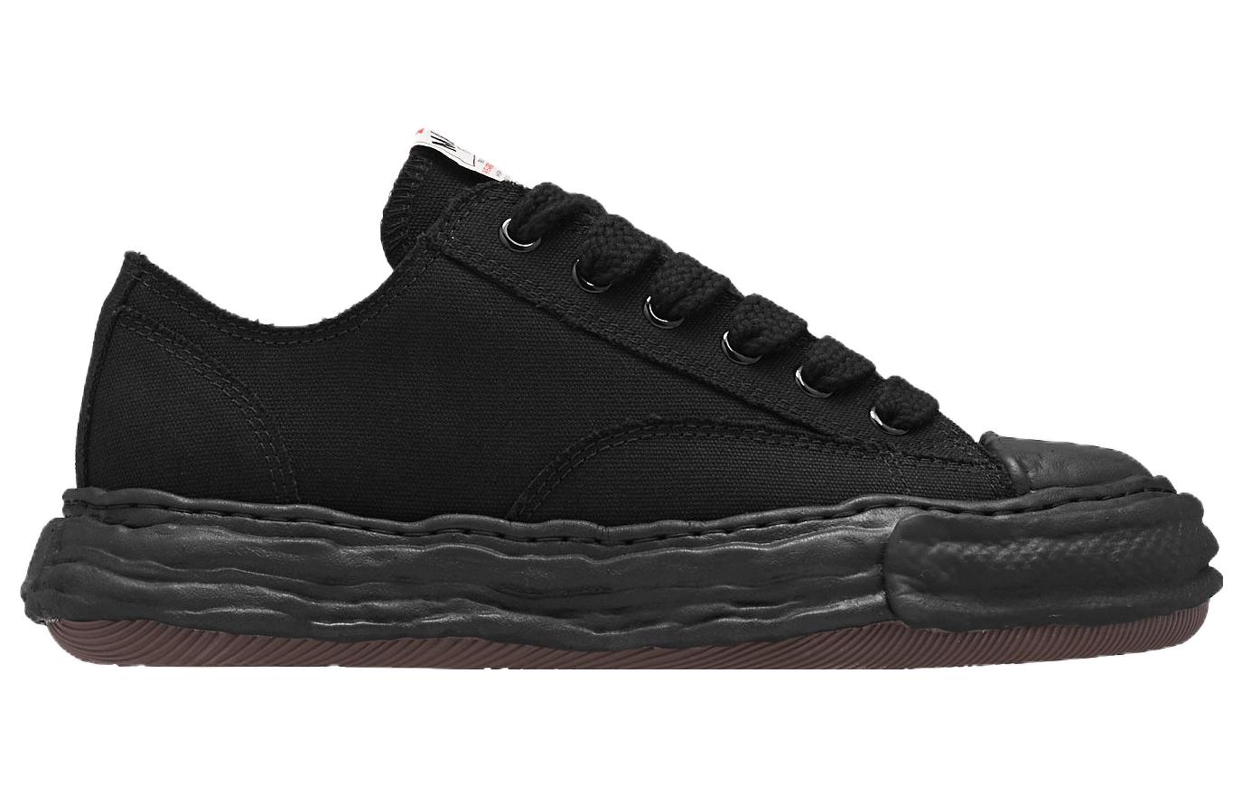 Maison Mihara Yasuhiro Peterson 23 OG Sole Canvas Low 'Black' A11FW702-BLK