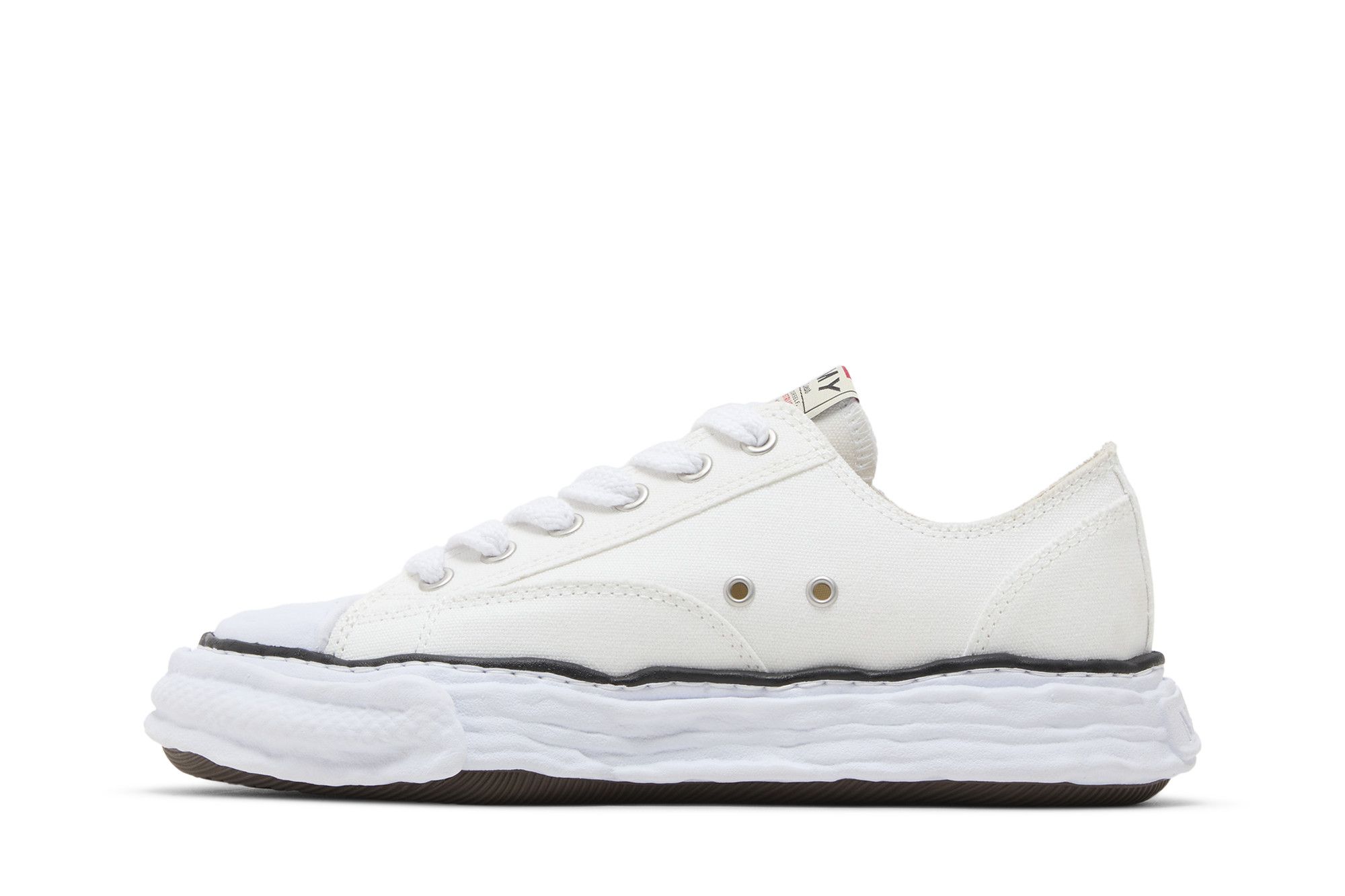 Lookbook Maison Mihara Yasuhiro Peterson 23 OG Sole Canvas Rendah ''Putih'' A11FW702-WHT