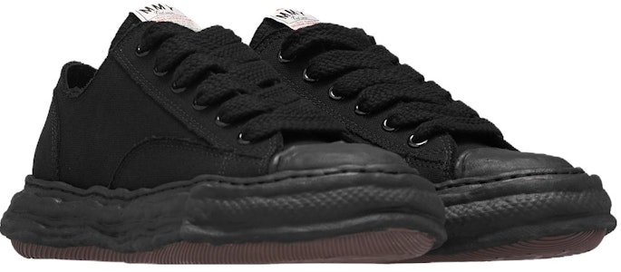 Maison Mihara Yasuhiro Peterson 23 OG Sole Canvas Rendah 'Hitam Putih' A11FW702 Lookbook Maison Mihara Yasuhiro Peterson 23 OG Sole Canvas Rendah 'Hitam Putih' A11FW702