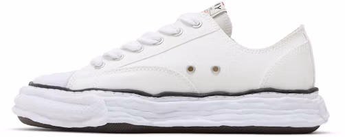 Shop Maison Mihara Yasuhiro Peterson 23 OG 白色帆布低筒鞋 A11FW702-WHT