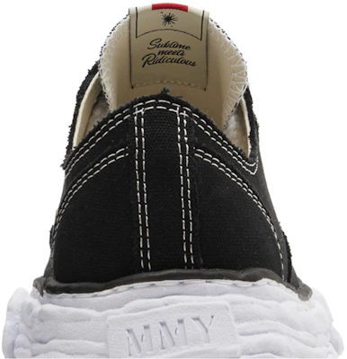 Maison Mihara Yasuhiro Peterson 23 OG Sole Canvas Low 'Black White' A11FW702-BLKWHT Sizing Maison Mihara Yasuhiro Peterson 23 OG Sole Canvas Low 'Black White' A11FW702-BLKWHT