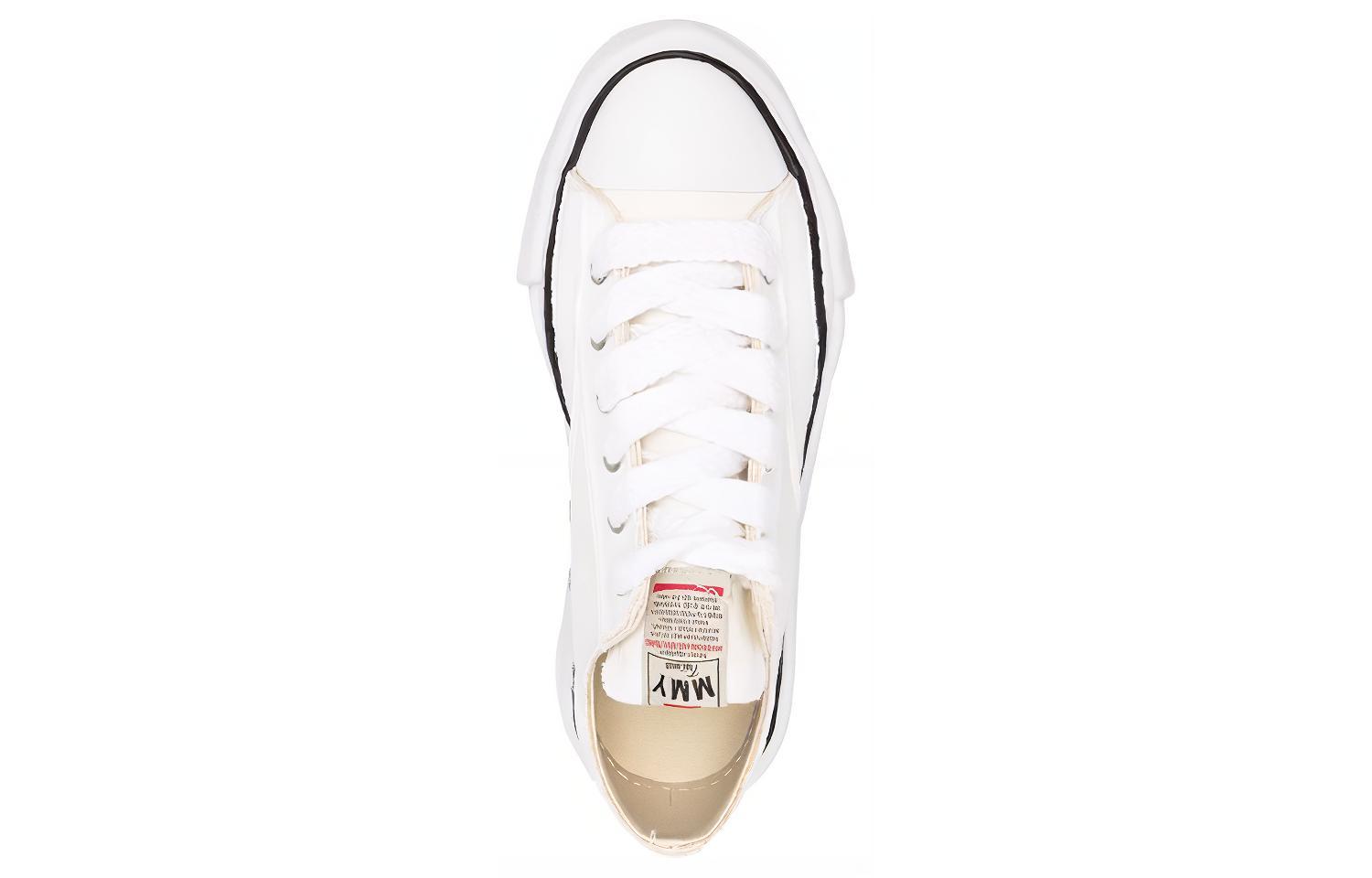 Lookbook MIHARA YASUHIRO 原创白色帆布鞋 A08FW716