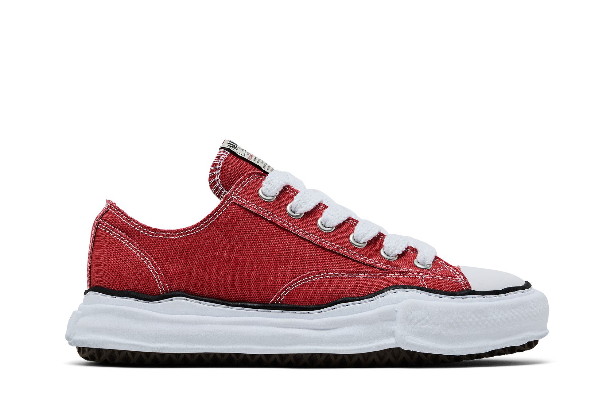 Maison Mihara Yasuhiro Peterson OG Sole Canvas Low 'Red' A01FW702-RED