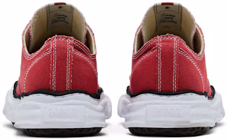 Sizing Maison Mihara Yasuhiro Peterson OG 低幫帆布鞋 ‘紅色’ A01FW702-RED