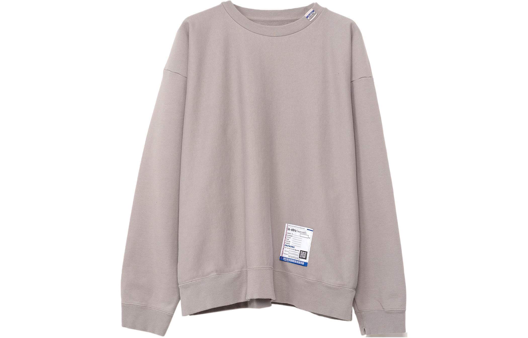 Maison Mihara Yasuhiro Smiley Print Oversized Hoodie Black ( Long Sleeve) A11HD711-BLACK