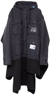 Maison Mihara Yasuhiro 男士純色寬鬆連帽外套 黑色 A11CT043BLACK Buy Maison Mihara Yasuhiro 男士純色寬鬆連帽外套 黑色 A11CT043BLACK