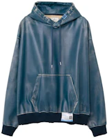 Maison Mihara Yasuhiro Solid Color Oversized Hoodie Navy Blue () A11HD561-NAVY Maison Mihara Yasuhiro Solid Color Oversized Hoodie Navy Blue () A11HD561-NAVY