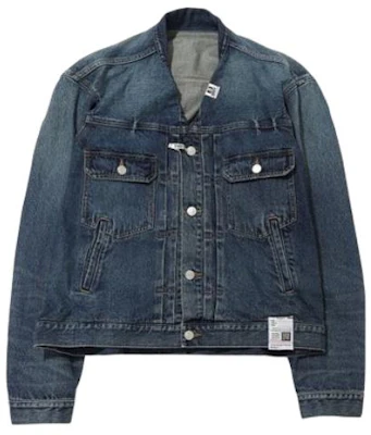 Maison Mihara Yasuhiro 藍色牛仔紐扣外套 男裝 J10BL021-INDIGO Buy Maison Mihara Yasuhiro 藍色牛仔紐扣外套 男裝 J10BL021-INDIGO