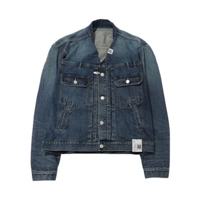 Maison Mihara Yasuhiro Solid Purple Single-Breasted Pocket Jacket I07JK011-PURPLE