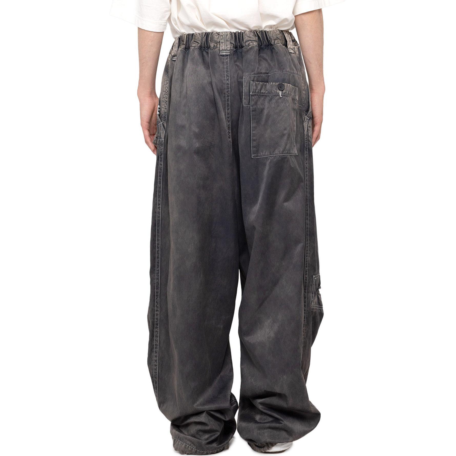 Maison Mihara Yasuhiro SS24  Black Loose Fit Retro Multi-Pocket Cargo Pants. A12PT041-BLACK 圖 5