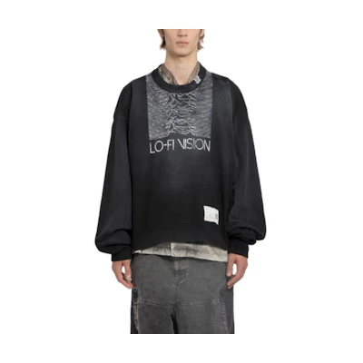 Maison Mihara Yasuhiro SS24 Oversized Zip Pullover Sweatshirt Beige (Mens) A12PO552-BEIGE