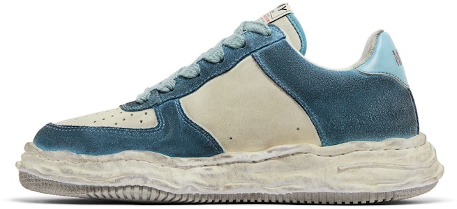Maison Mihara Yasuhiro Wayne 原创低帮磨旧蓝白皮鞋 A10FW710BLUEWHITE Lookbook Maison Mihara Yasuhiro Wayne 原创低帮磨旧蓝白皮鞋 A10FW710BLUEWHITE