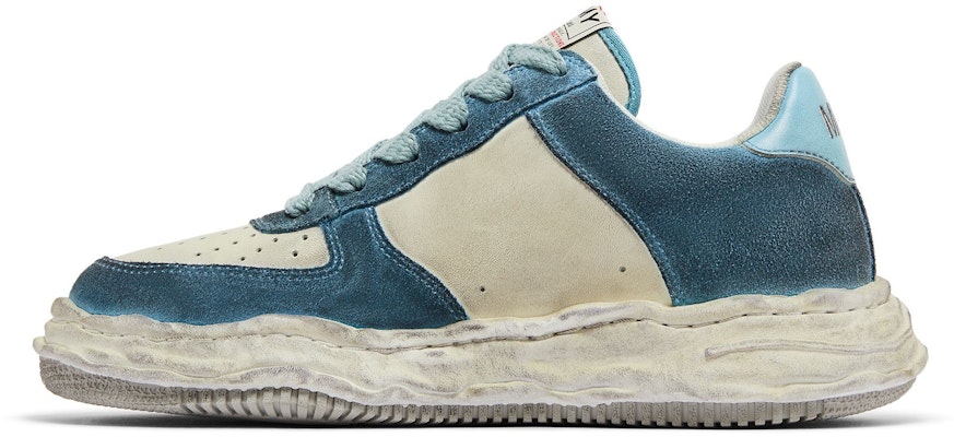 Maison Mihara Yasuhiro Wayne 原创低帮磨旧蓝白皮鞋 A10FW710BLUEWHITE Lookbook Maison Mihara Yasuhiro Wayne 原创低帮磨旧蓝白皮鞋 A10FW710BLUEWHITE