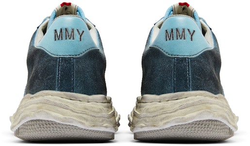 Maison Mihara Yasuhiro Wayne 原创低帮磨旧蓝白皮鞋 A10FW710BLUEWHITE Details for Maison Mihara Yasuhiro Wayne 原创低帮磨旧蓝白皮鞋 A10FW710BLUEWHITE