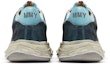 Details for Maison Mihara Yasuhiro Wayne OG Sole Kulit Terurai Rendah 'Biru Putih' A10FW710BLUEWHITE