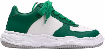 Maison Mihara Yasuhiro Wayne OG Sole Leather Low 'Green White' A08FW706GREENWHITE Maison Mihara Yasuhiro Wayne OG Sole Leather Low 'Green White' A08FW706GREENWHITE