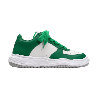 Maison Mihara Yasuhiro Wayne Sole Leather Low 'Green White'