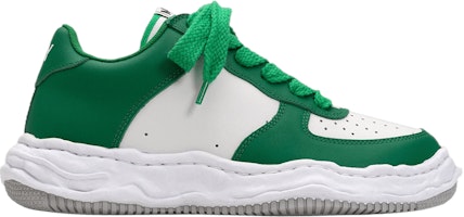 Maison Mihara Yasuhiro Wayne OG Sole Leather Low 'Green White' A08FW706GREENWHITE Maison Mihara Yasuhiro Wayne OG Sole Leather Low 'Green White' A08FW706GREENWHITE
