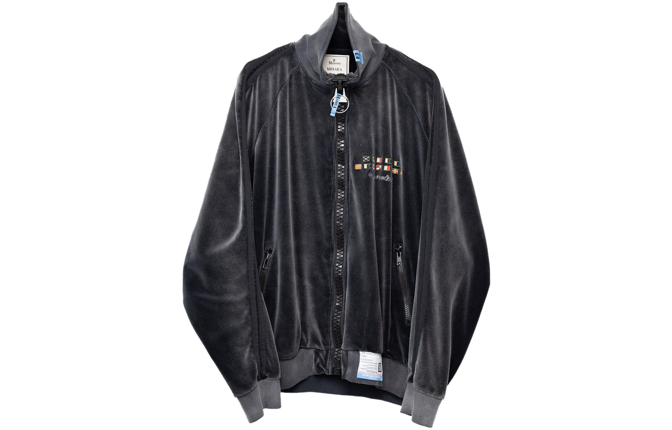 Maison Mihara Yasuhiro Zip-Up Bleached Gradient Oversized Hoodie Pink Men’s G12HD053-PINK