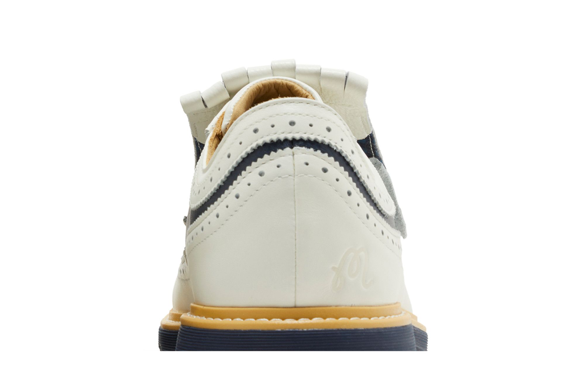 Sizing Malbon Golf x adidas MC87 Spikeless Golf ''Off White Collegiate Navy'' Schoenen IF8648