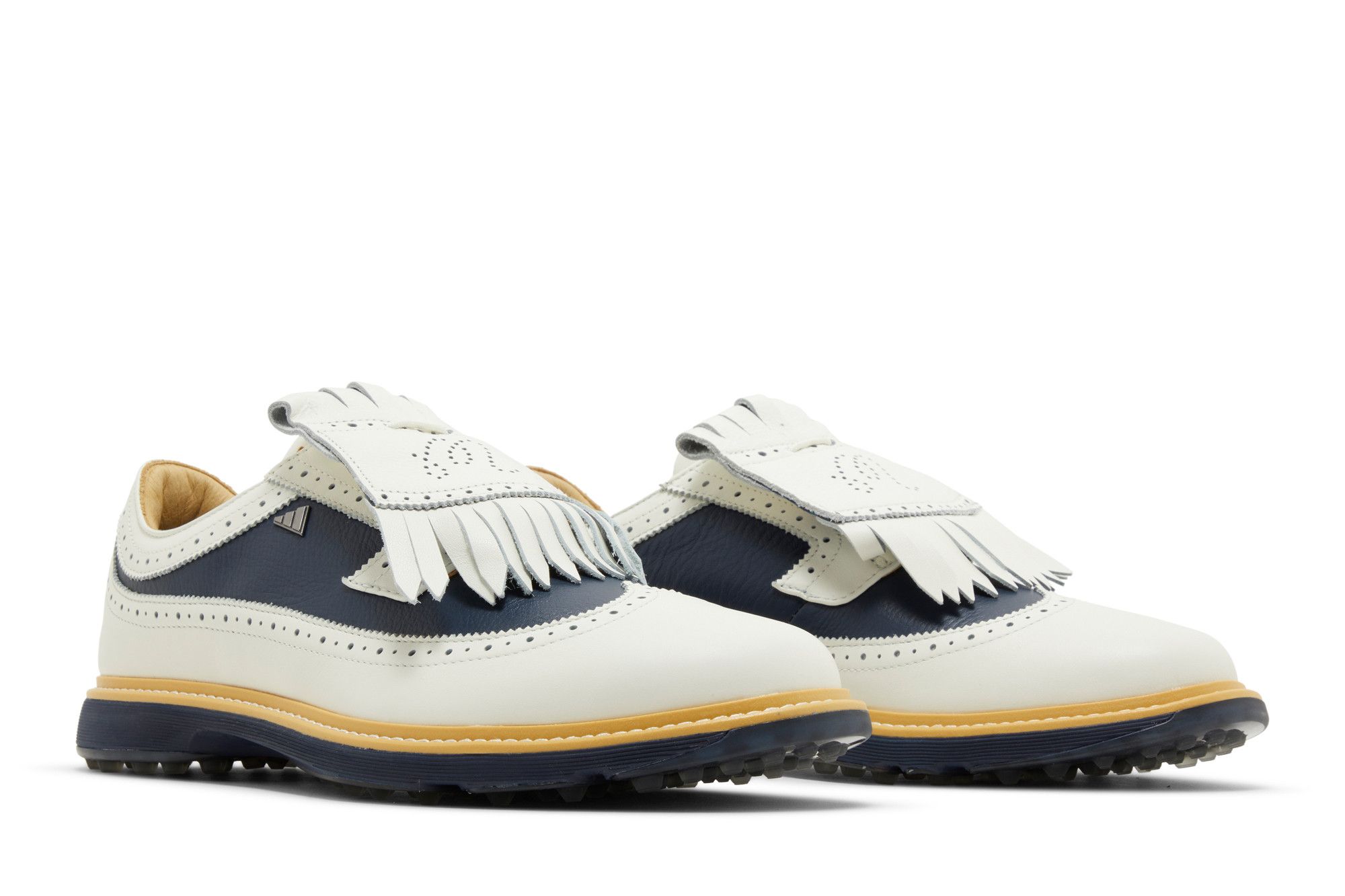 Cheap Malbon Golf x adidas MC87 Spikeless Golf ''Off White Collegiate Navy'' Schoenen IF8648