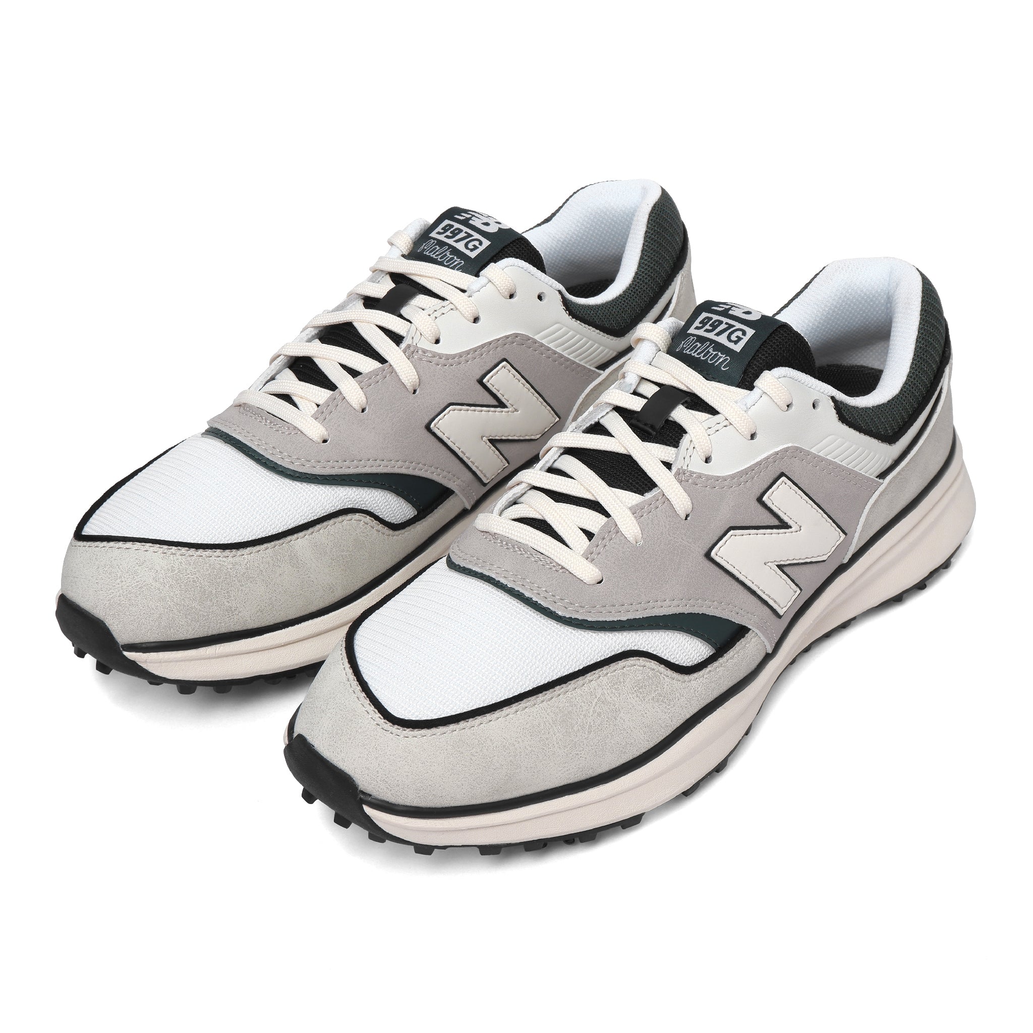 Shop Malbon Golf x New Balance 997G ''Grau Grün'' NBG997GGG