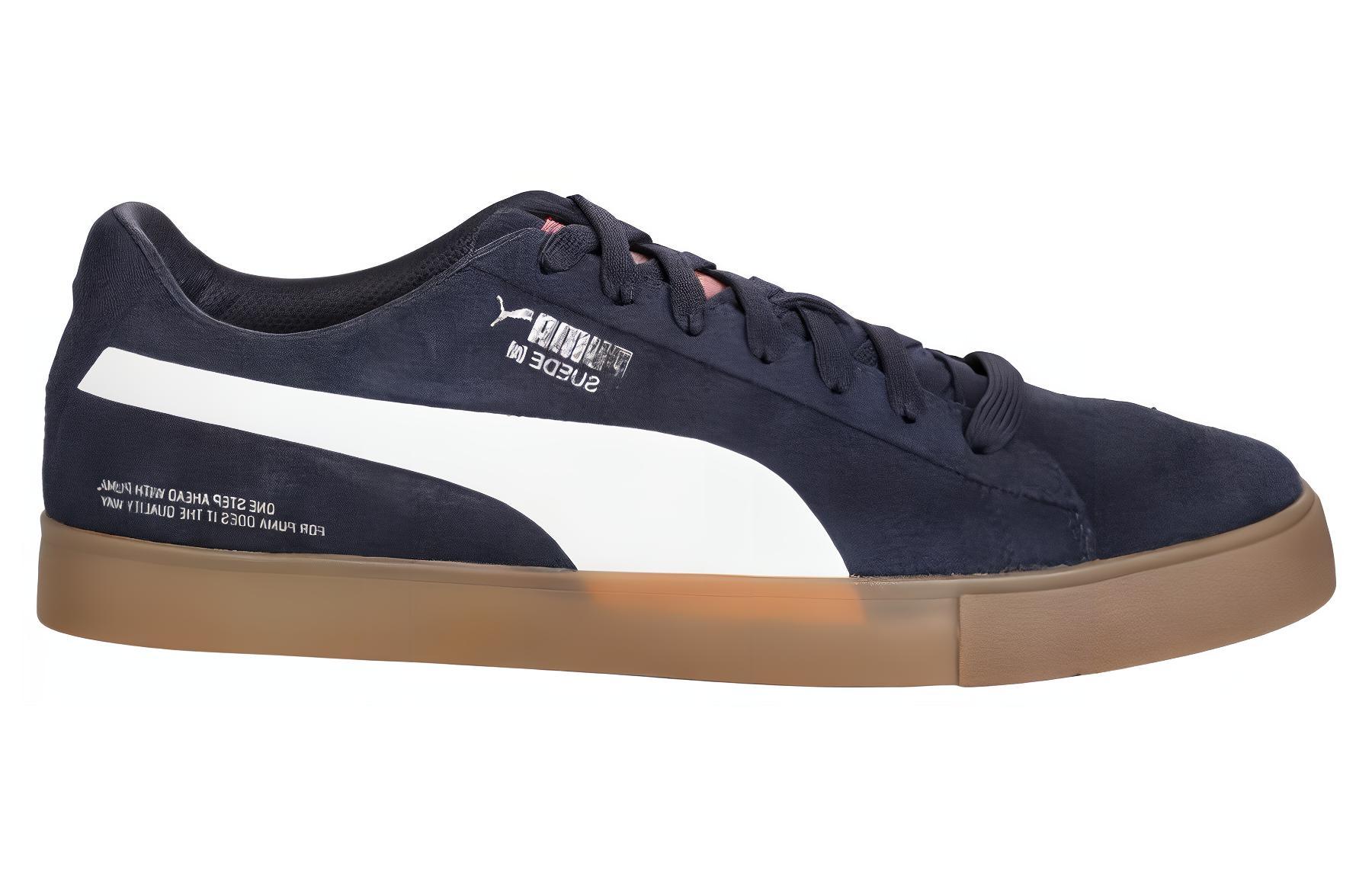 Order Malbon Golf x Puma Suede Golf 'Peacoat Gum' Sepatu Olahraga Golf 191678-01