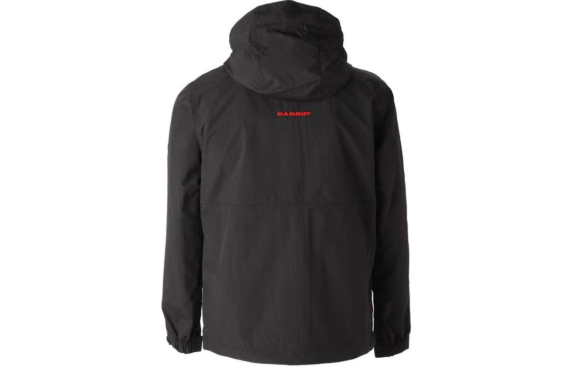MAMMUT 160th Anniversary Lightweight Hooded Windbreaker Jacket Black Unisex 1012-00511 圖 3