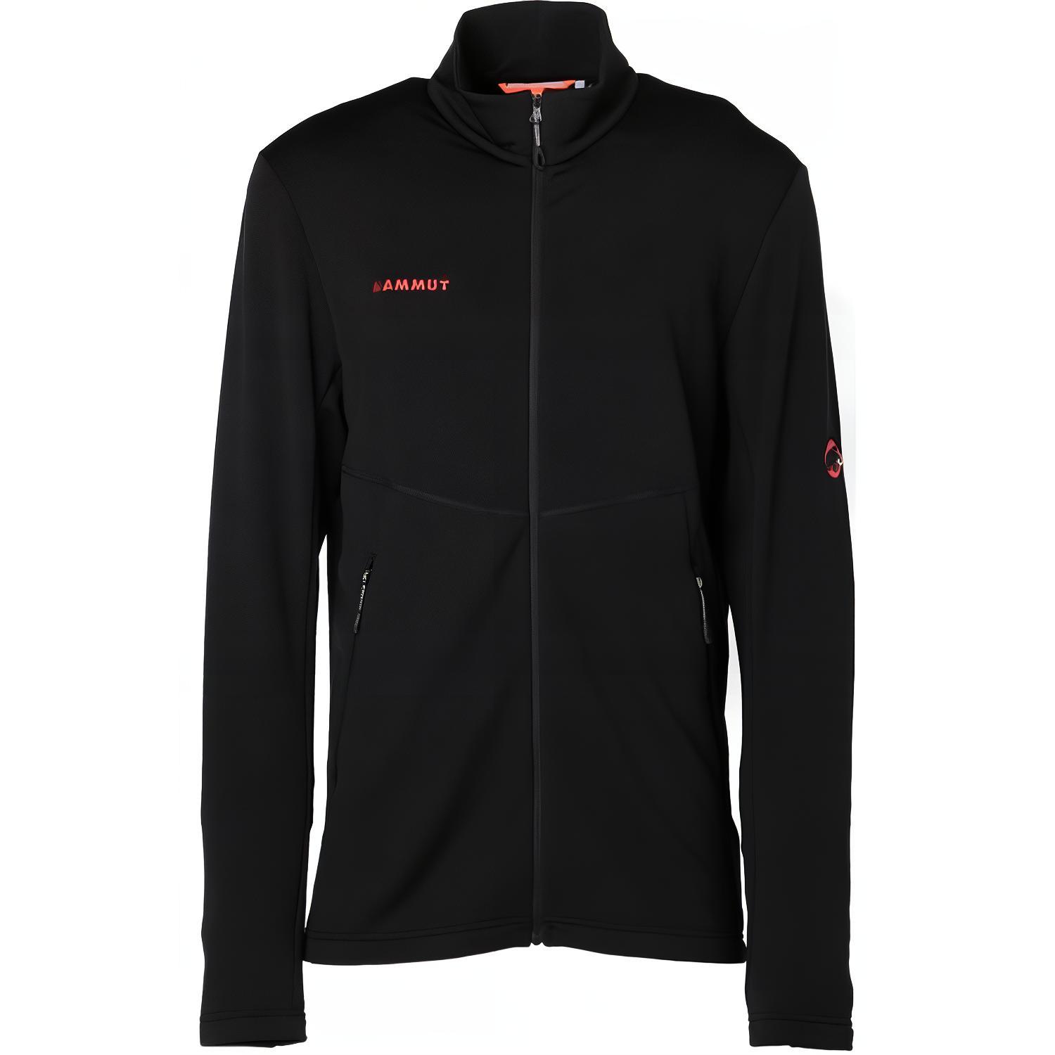 MAMMUT  Aconcagua Light ML AF Asia Fit Black Fleece Jacket - Stylish & Breathable. 1014-06010